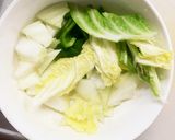 根菜茄子白菜簡単ごま味噌味温野菜サラダ作り方9写真