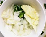 根菜茄子白菜コク旨ふりかけ風温野菜サラダ作り方9写真