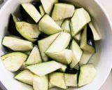 根菜茄子白菜簡単ごま味噌味温野菜サラダ作り方11写真