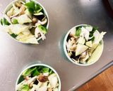 根菜茄子白菜コク旨ふりかけ風温野菜サラダ作り方13写真