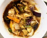 根菜茄子白菜コク旨ふりかけ風温野菜サラダ作り方18写真