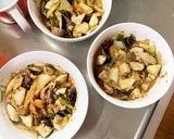 根菜茄子白菜簡単ごま味噌味温野菜サラダ作り方17写真