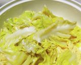 春キャベツとタマゴのレンジ蒸し作り方4写真
