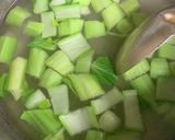 ちんげん菜スープ作り方3写真