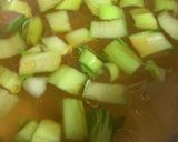 ちんげん菜スープ作り方4写真