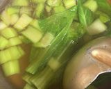 ちんげん菜スープ作り方6写真