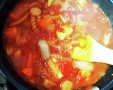 簡単!ピリ辛ミネストローネ作り方5写真