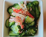 料亭の味☆胡瓜とカニかまの酢の物☆サラダ作り方2写真