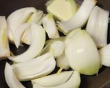 新玉ねぎ&さつま揚げde濃厚米粉グラタン作り方1写真