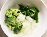 肉無豆腐簡単コク旨さっぱり梅ごま味野菜炒作り方9写真