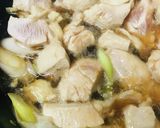 鶏肉＆豆苗の親子丼作り方2写真