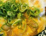 コスパ重視●薄揚げ＆長ネギのきつね玉子丼作り方4写真