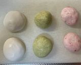いちごの三色団子あんこ添え♡作り方5写真