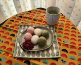 いちごの三色団子あんこ添え♡作り方8写真