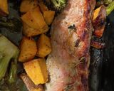 野菜と豚肉シート焼き作り方4写真