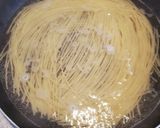 牛肉、舞茸、ケールの焼き肉スパゲティ作り方2写真