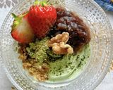 抹茶で和風♡簡単グリークヨーグルトボウル作り方3写真