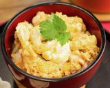 銅鍋てふてふで作る　ふわとろ絶品　親子丼作り方8写真
