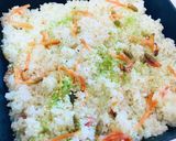 つくしとスギナの親子混ぜご飯作り方3写真