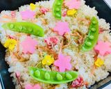 つくしとスギナの親子混ぜご飯作り方4写真