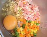 炒飯風焼きおにぎり作り方1写真