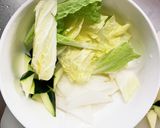 肉無豆腐簡単コク旨さっぱり梅ごま味野菜炒作り方10写真
