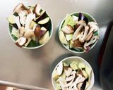 肉無豆腐すっきり梅ケチャップ味野菜炒め作り方11写真