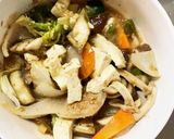 肉無豆腐簡単コク旨さっぱり梅ごま味野菜炒作り方17写真