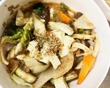 肉無豆腐簡単コク旨さっぱり梅ごま味野菜炒作り方18写真