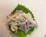 簡単☆大葉とチーズ入り春巻き作り方5写真