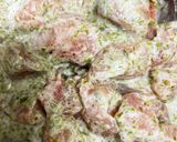 鶏ささみの磯辺揚げ。米粉でカリふわ。作り方3写真