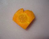 型が無くても！ハートの野菜♪作り方2写真