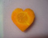 型が無くても！ハートの野菜♪作り方3写真