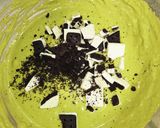 抹茶パンケーキ〜中にアルフォート入れて〜作り方2写真