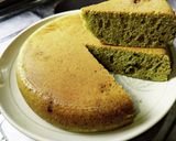 抹茶パンケーキ〜中にアルフォート入れて〜作り方5写真