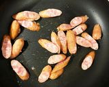 カリフラワーとウインナーのペペロン炒め作り方4写真