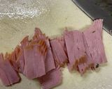 水菜とハムのわさびマヨネーズ和え作り方4写真