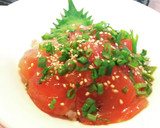 簡単　マグロ漬け丼　今日の夜ご飯(^^)作り方3写真
