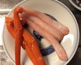 活ズワイガニの刺身の手順作り方10写真