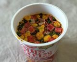 悪魔の美味しさ♪カップ麺スープで玉子とじ作り方1写真