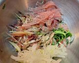 お酒が進む！生ハムとみょうがのおつまみ！作り方6写真