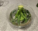 シャキシャキ食感　ブロッコリーの早茹作り方1写真