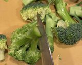 シャキシャキ食感　ブロッコリーの早茹作り方2写真