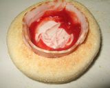 イングリッシュマフィンで朝食作り方3写真