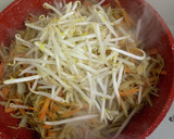ごぼうともやしのきんぴら風♪作り方4写真