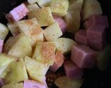 厚切りベーコンと新じゃがのダシダソテー作り方4写真
