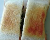 食パン☆朝ご飯☆フライパンでホットサンド作り方3写真