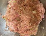 生姜が決めて！　つくねハンバーグ作り方3写真