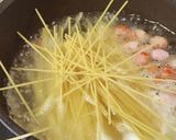 簡単ワンパン☆梅バターパスタ☆ランチ作り方1写真