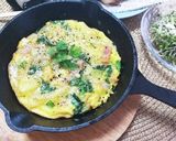 菜の花オムレツ　作り方7写真